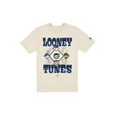 Houston Astros Looney Tunes Diamond Chrome White T-Shirt