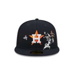 Houston Astros Bugs Bunny Swing 59FIFTY Fitted Hat