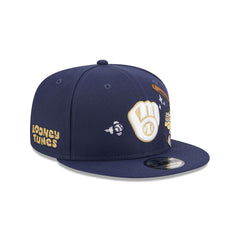 Milwaukee Brewers Tasmanian Devil Swing 9FIFTY Snapback Hat