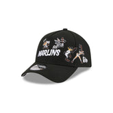 Miami Marlins Looney Tunes 9FORTY A-Frame Snapback Hat
