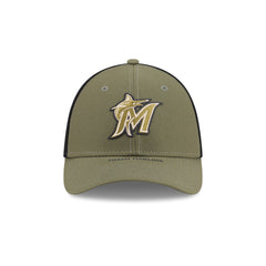 Miami Marlins Armed Forces Day 2026 39THIRTY M-Crown Stretch Fit Hat
