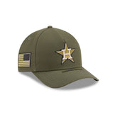 Houston Astros Armed Forces Day 2026 9FORTY M-Crown A-Frame Snapback Hat