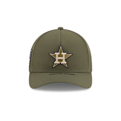Houston Astros Armed Forces Day 2026 9FORTY M-Crown A-Frame Snapback Hat