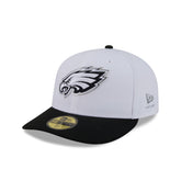 Philadelphia Eagles 2026 Draft Black and White 59FIFTY Fitted Hat