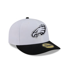 Philadelphia Eagles 2026 Draft Black and White 59FIFTY Fitted Hat