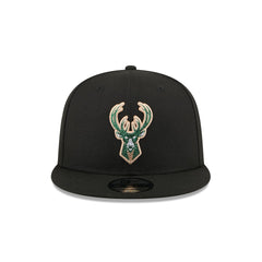 Milwaukee Bucks 2026 Draft Black 9FIFTY Snapback Hat
