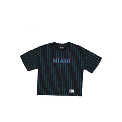 Miami Marlins 2026 City Connect Pinstripe Women's T-Shirt