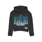 Miami Marlins 2026 City Connect Women's Cropped Hoodie