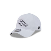 Denver Broncos White 9FORTY APEX Snapback Hat