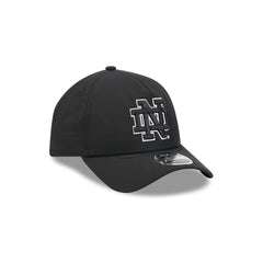 Notre Dame Fighting Irish Black 9FORTY APEX Snapback Hat