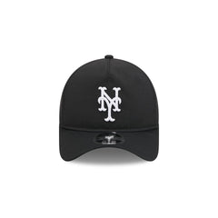 New York Mets Black 9FORTY APEX Snapback Hat
