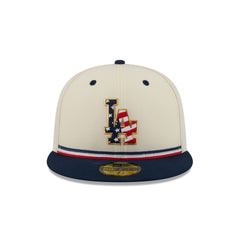 Los Angeles Dodgers Independence Day 2026 59FIFTY Fitted Hat