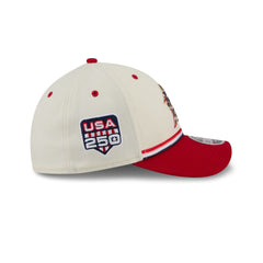 Miami Marlins Independence Day 2026 39THIRTY M-Crown Stretch Fit Hat