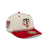 Minnesota Twins Independence Day 2026 Low Profile 59FIFTY Fitted Hat
