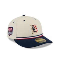 Detroit Tigers Independence Day 2026 Low Profile 59FIFTY Fitted Hat