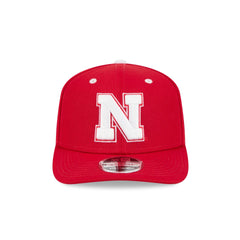 New Era x adidas Nebraska Cornhuskers Scarlet 9SEVENTY Stretch-Snap Hat