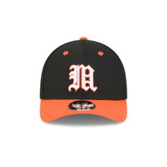New Era x adidas Miami Hurricanes Black 9FORTY M-Crown Snapback Hat