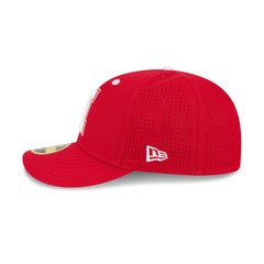 New Era x adidas Nebraska Cornhuskers Scarlet Low Profile 59FIFTY Fitted Hat