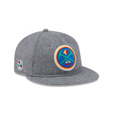 Denver Nuggets Chenille Woven Retro Crown 9FIFTY Adjustable Hat