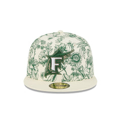 Miami Marlins Spring Floral 59FIFTY Fitted Hat