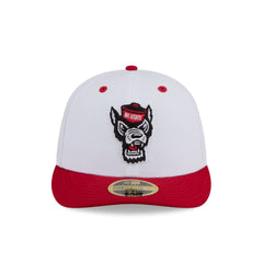 New Era x adidas NC State Wolfpack White Low Profile 59FIFTY Fitted Hat