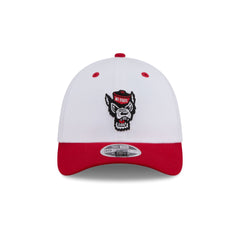 New Era x adidas NC State Wolfpack White 39THIRTY M-Crown Stretch Fit Hat