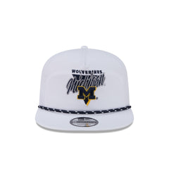 Michigan Wolverines Collegiate White 19TWENTY Snapback Hat
