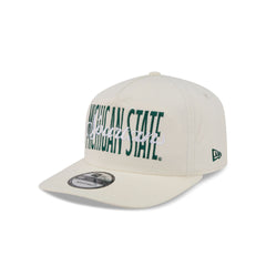 Michigan State Spartans Collegiate Script Ivory 19TWENTY Snapback Hat