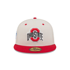 Ohio State Buckeyes Collegiate Two-Tone Chrome 59FIFTY Fitted Hat