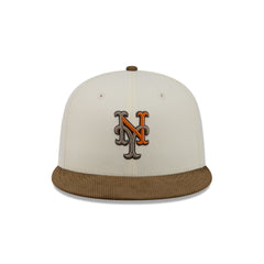 Just Caps Corduroy Chrome New York Mets 59FIFTY Fitted Hat