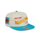 New York Knicks Conference Script Chrome White 19TWENTY Adjustable Hat