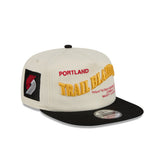 Portland Trail Blazers Conference Script Chrome White 19TWENTY Adjustable Hat