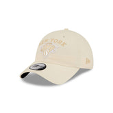 New York Knicks Team Logo Cream Casual Classic Adjustable Hat