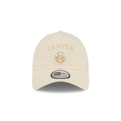 Denver Nuggets Team Logo Cream Casual Classic Adjustable Hat