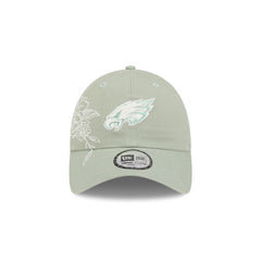 Philadelphia Eagles Stitched Flowers Casual Classic Adjustable Hat