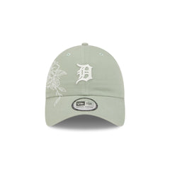 Detroit Tigers Stitched Flowers Casual Classic Adjustable Hat