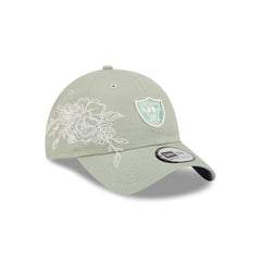 Las Vegas Raiders Stitched Flowers Casual Classic Adjustable Hat