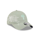 Philadelphia Phillies Stitched Flowers Casual Classic Adjustable Hat