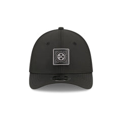 Pittsburgh Steelers 2026 Training Black 39THIRTY M-Crown Stretch-Fit Hat