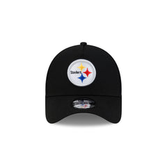 Pittsburgh Steelers Side Script 9FORTY A-Frame Trucker Hat