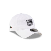New Era Cap x Lacoste Ball Optic White 9TWENTY Adjustable Hat