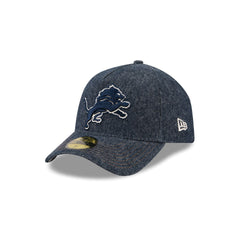 Detroit Lions Denim 59FORTY A-Frame Fitted Hat