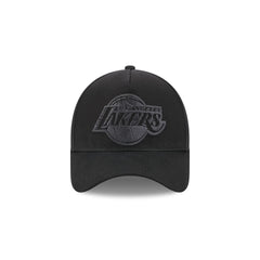 Los Angeles Lakers Waxed Canvas Black 59FORTY A-Frame Fitted Hat