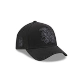 New York Knicks Waxed Canvas Black 59FORTY A-Frame Fitted Hat