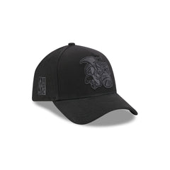 New York Knicks Waxed Canvas Black 59FORTY A-Frame Fitted Hat