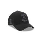 Philadelphia 76ers Waxed Canvas Black 59FORTY A-Frame Fitted Hat