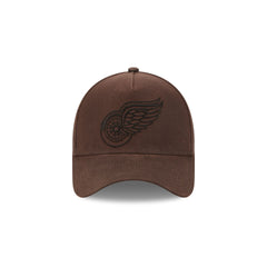 Detroit Red Wings Waxed Canvas Brown 59FORTY A-Frame Fitted Hat