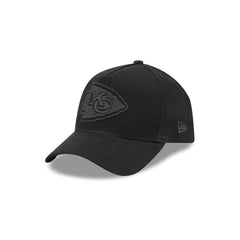 Kansas City Chiefs Waxed Canvas Black 59FORTY A-Frame Fitted Hat