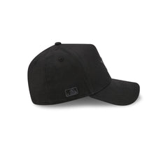 Houston Astros Waxed Canvas Black 59FORTY A-Frame Fitted Hat