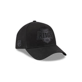 Los Angeles Kings Waxed Canvas Black 59FORTY A-Frame Fitted Hat